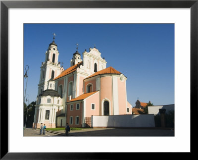 St. Catherine's Church, Old Town, Unesco World Heritage Site, Vilnius, Lithuania by Christian Kober Pricing Limited Edition Print image