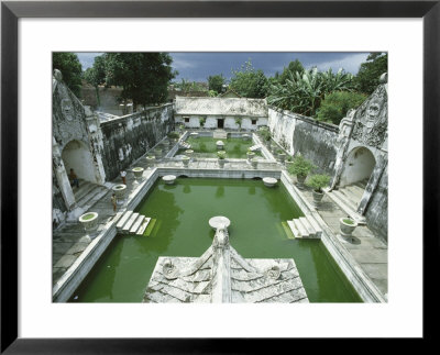 Swimming Pools Where The Court Pricesses Would Bathe, At Taman Sari, The Water Castle, Yogyakarta by Robert Francis Pricing Limited Edition Print image