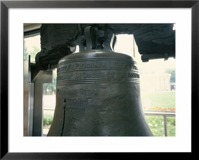 Close-Up Of The Liberty Bell, Philadelphia, Pennsylvania, Usa by Geoff Renner Pricing Limited Edition Print image