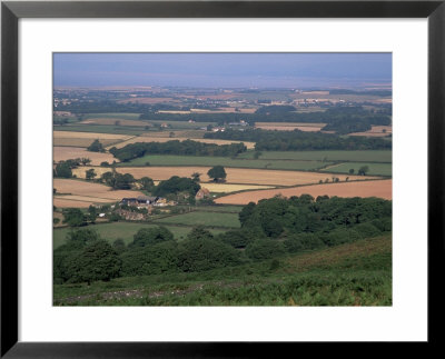 North Somerset And The Bristol Channel In The Distance, From The Quantocks, Somerset, England by Julia Bayne Pricing Limited Edition Print image