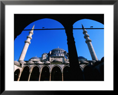 Courtyard Of Suleymaniye Camii Mosque, Istanbul, Turkey by John Elk Iii Pricing Limited Edition Print image