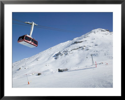 Cable Car, Rothorn Peak, Blauherd, Zermatt, Valais, Wallis, Switzerland by Walter Bibikow Pricing Limited Edition Print image