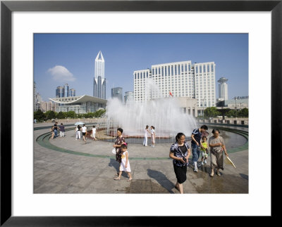 Renmin Park Fountain, Shanghai, China by Greg Elms Pricing Limited Edition Print image