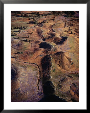 Aerial View Of Flinders Ranges, Flinders Ranges National Park, Australia by Richard I'anson Pricing Limited Edition Print image