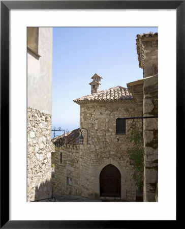 Eze, Alpes Maritimes, Provence, Cote D'azur, French Riviera, France, Mediterranean by Angelo Cavalli Pricing Limited Edition Print image