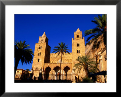 Duomo Medieval Cathedral, Cefalu, Italy by John Elk Iii Pricing Limited Edition Print image