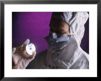 Lab Technician With Lens by Tomas Del Amo Pricing Limited Edition Print image
