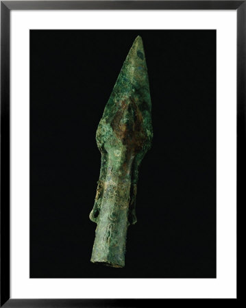 A Bronze Spear Found In The Tomb Of A Shang Military Officer by O. Louis Mazzatenta Pricing Limited Edition Print image