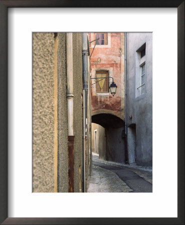 Street With Arched Walkway, Viviers, France by Charles Sleicher Pricing Limited Edition Print image