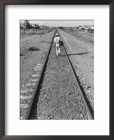 Mexican Farm Worker Angel Cos, Setting Out To Make His Fortune In The Us by Loomis Dean Pricing Limited Edition Print image
