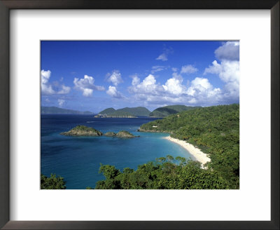 Trunk Bay, St. John, Us Virgin Islands, Caribbean by Walter Bibikow Pricing Limited Edition Print image