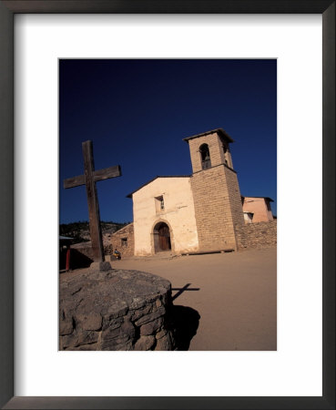 Creel, Cusarare Mission, Copper Canyon, Mexico by Nik Wheeler Pricing Limited Edition Print image