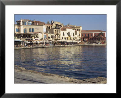 The Outer Harbour, Chania, Crete, Greece by Sheila Terry Pricing Limited Edition Print image