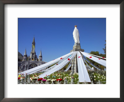 Basilique Notre-Dame Du Rosaire, Lourdes, Midi-Pyrenees, France by Alan Copson Pricing Limited Edition Print image
