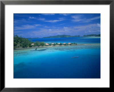 Loma Loma Resort Off Vanua Balavu, Lau Group Or Exploring Isles, Northern Lau Group, Fiji by Lousie Murray Pricing Limited Edition Print image