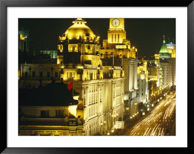 The Bund, The Old Colonial Waterfront Area Of Shanghai by Eightfish Pricing Limited Edition Print image