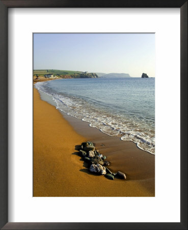 Beach, South Milton Sands, South Hams, Devon, England, United Kingdom by David Hughes Pricing Limited Edition Print image