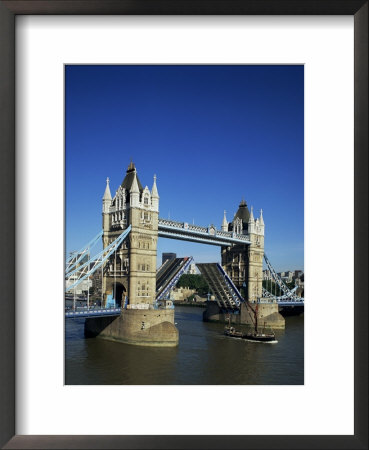 Tower Bridge Open, London, England, United Kingdom by Adina Tovy Pricing Limited Edition Print image