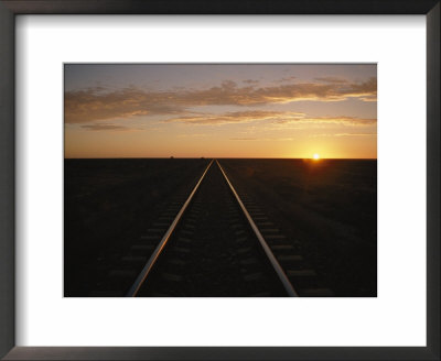 Train Tracks Through Australia by Richard Nowitz Pricing Limited Edition Print image