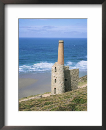 Wheal Coates Mine, St. Agnes, Cornwall, England, United Kingdom by Roy Rainford Pricing Limited Edition Print image