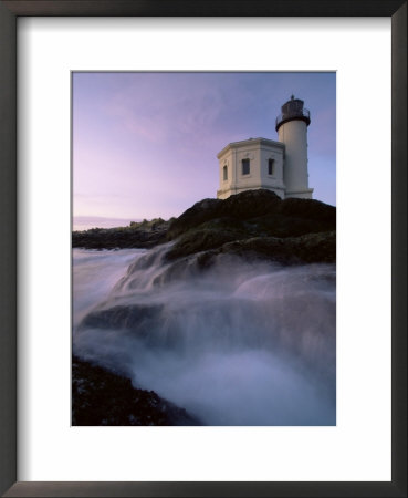 Lighthouse, Brandon, Oregon, United States Of America, North America by Colin Brynn Pricing Limited Edition Print image
