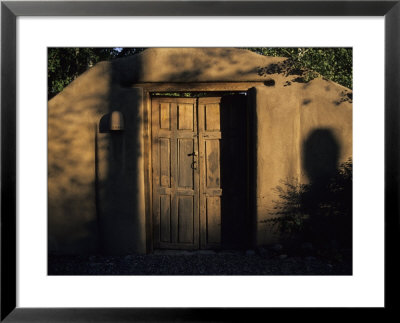 An Adobe House In Santa Fe, New Mexico, Santa Fe, New Mexico, United States by Stacy Gold Pricing Limited Edition Print image