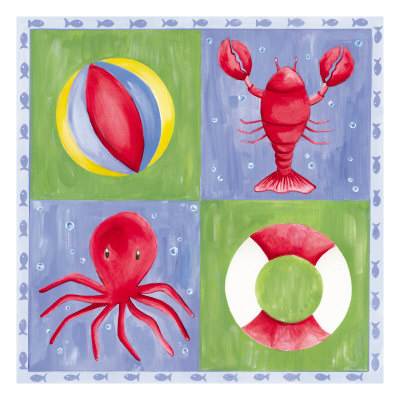 Sea Creatures by Emily Duffy Pricing Limited Edition Print image