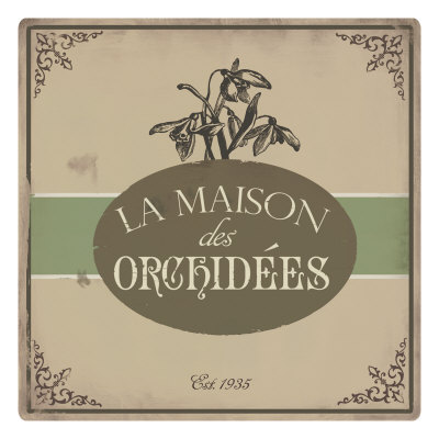 La Maison Vintage: Orchidees by Sophia Davidson Pricing Limited Edition Print image