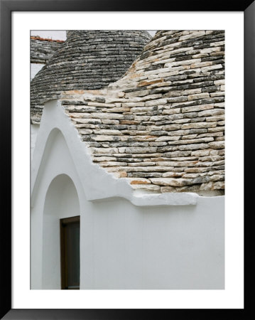 Trulli Houses, Unesco World Heritage Site, Terra Dei Trulli, Alberobello, Puglia, Italy by Walter Bibikow Pricing Limited Edition Print image