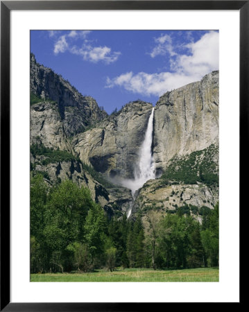Upper Yosemite Falls Drops Roughly 1430-Feet, Making It The Seventh Highest In The World by Marc Moritsch Pricing Limited Edition Print image