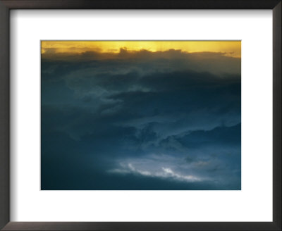A Sky Filled With Dark Storm Clouds by Todd Gipstein Pricing Limited Edition Print image