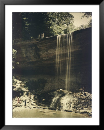 Clifty Falls And Canyon by Joseph Baylor Roberts Pricing Limited Edition Print image