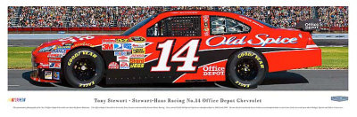 #14: Tony Stewart by Christopher Gjevre Pricing Limited Edition Print image