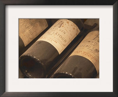 Chateau Latour From Pauillac, Medoc, Bordeaux, Ulriksdal Vardshus Restaurant, Stockholm, Sweden by Per Karlsson Pricing Limited Edition Print image