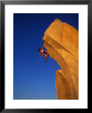Female Rock Climber by Greg Epperson Pricing Limited Edition Print image