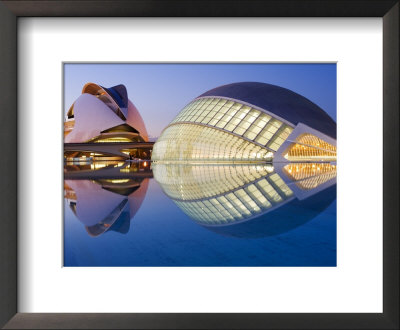 Palau De Les Artes, Valencia, Spain by Greg Elms Pricing Limited Edition Print image