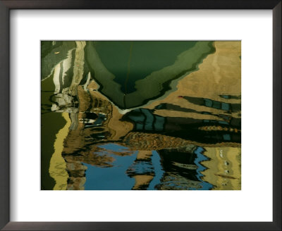 Colorful Reflections In A Canal In Venice, Italy by Todd Gipstein Pricing Limited Edition Print image