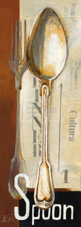 Glamorous Spoon by Elizabeth Espin Pricing Limited Edition Print image