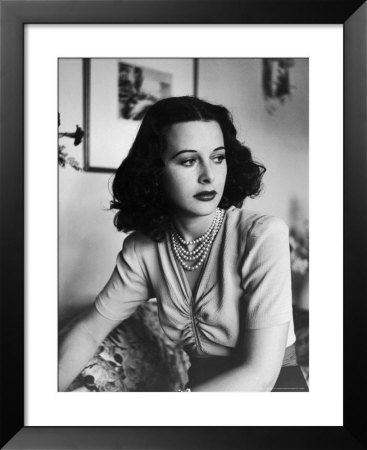 Actress Hedy Lamarr by Alfred Eisenstaedt Pricing Limited Edition Print image