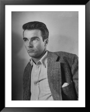 Actor Montgomery Clift by Bob Landry Pricing Limited Edition Print image