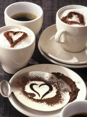 Espresso Macchiato With Cocoa Heart by Achim Deimling-Ostrinsky Pricing Limited Edition Print image