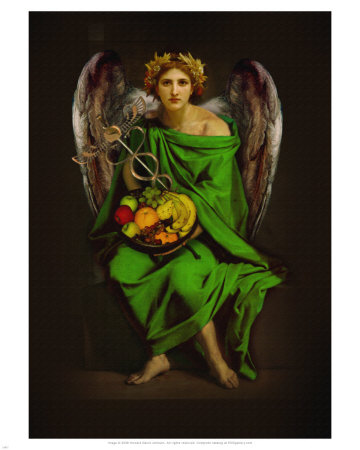 Raphael With Bowl Of Fruit by Howard David Johnson Pricing Limited Edition Print image