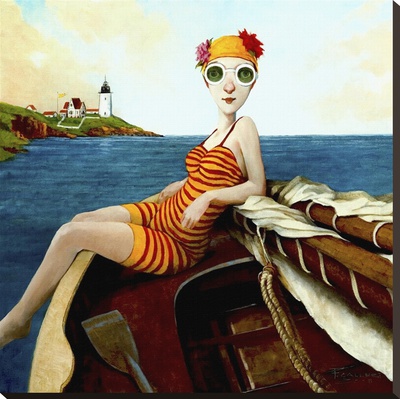 Goggles Return by Fred Calleri Pricing Limited Edition Print image