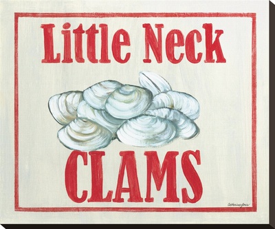 Little Neck Clams by Catherine Jones Pricing Limited Edition Print image