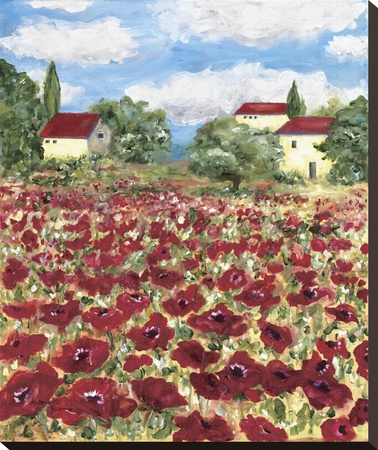 Poppy Field #1 by Antonette Bowman Pricing Limited Edition Print image