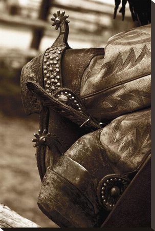 Boots 'N Spurs by Barry Hart Pricing Limited Edition Print image