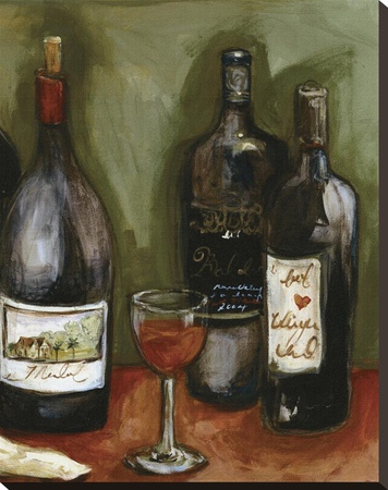 Wine Still Life Ii by Nicole Etienne Pricing Limited Edition Print image