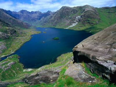 Loch Coriusk With Cuillin Ridge Behind, Isle Of Skye, Scotland by Grant Dixon Pricing Limited Edition Print image