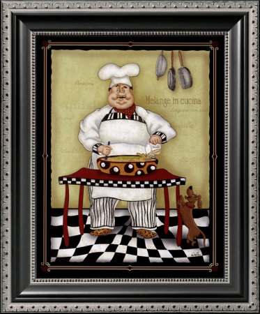 Stirring Chef by Dena Marie Pricing Limited Edition Print image