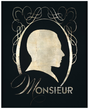 Monsieur Silhouette by Lisa Vincent Pricing Limited Edition Print image